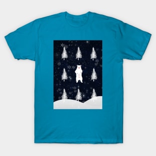 Christmas Eve Bear T-Shirt